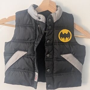 Vintage gap batman vest